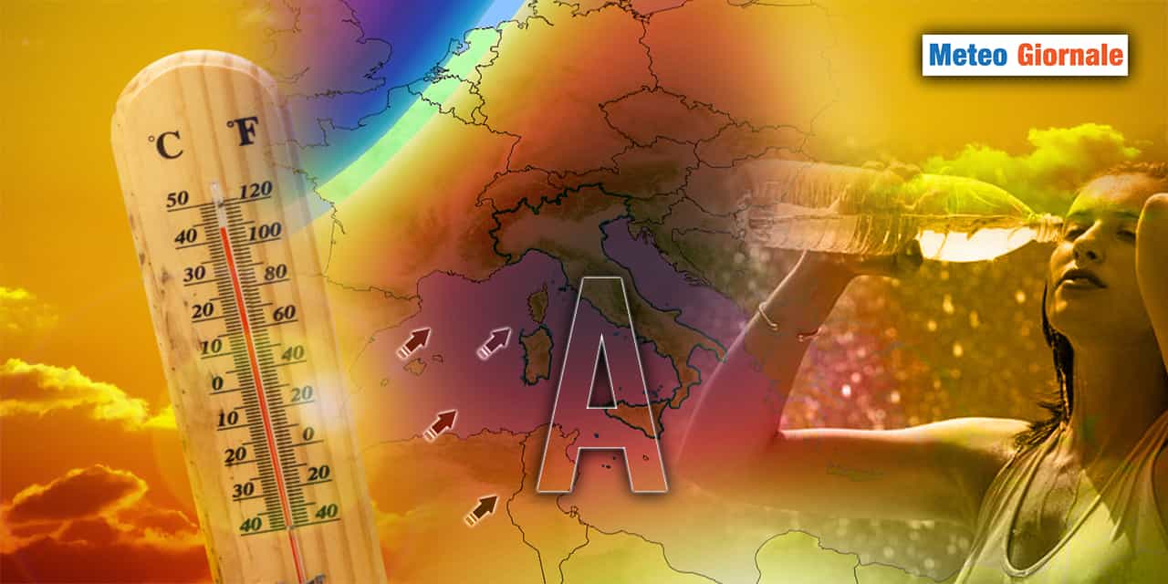 Meteo 15 giorni, Estate AFRICANA
