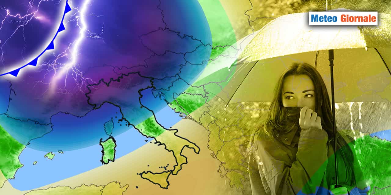 METEO 15 giorni: stop al caldo con grossi temporali