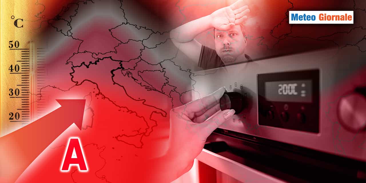 METEO 15 giorni: fornace africana a pieno regime