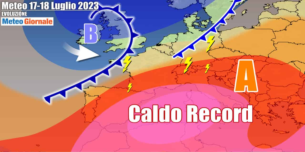 Meteo Italia: arriva ondata di caldo storica, seguiranno temporali violenti