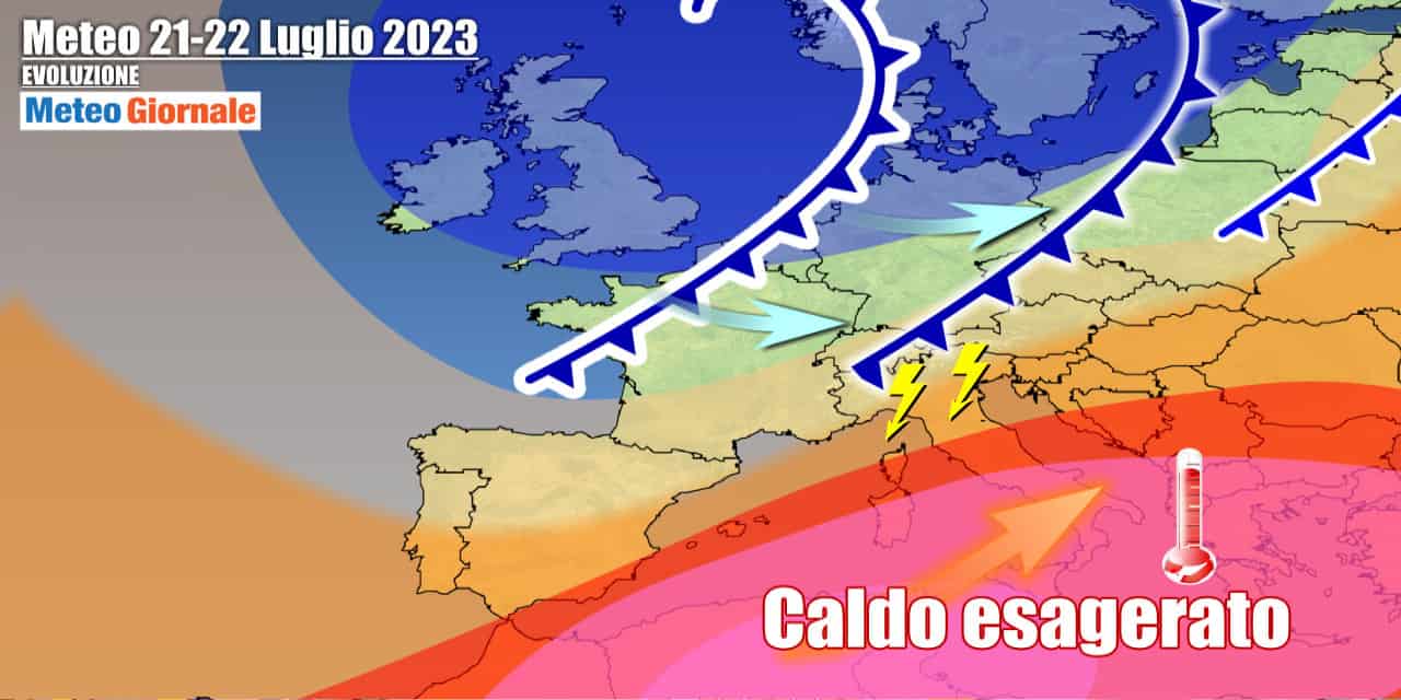Meteo Italia: caldo africano ancora eccezionale, quando se ne esce?