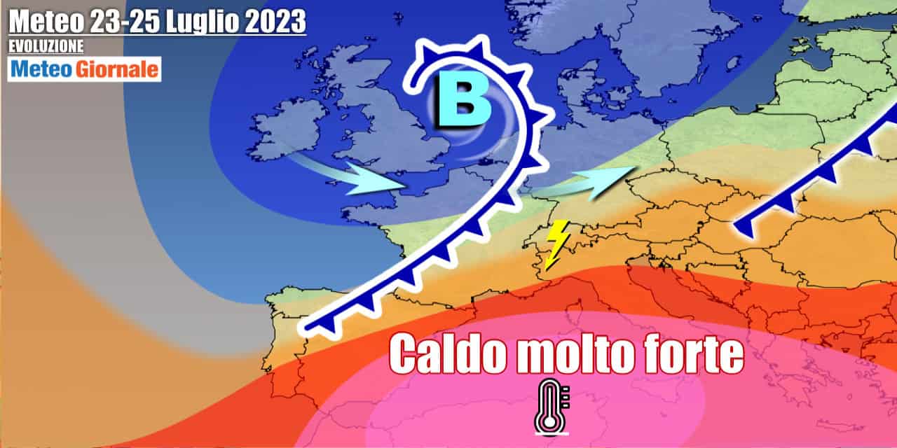 Meteo Italia: nuova fase acuta di caldo e temperature estreme, poi novità