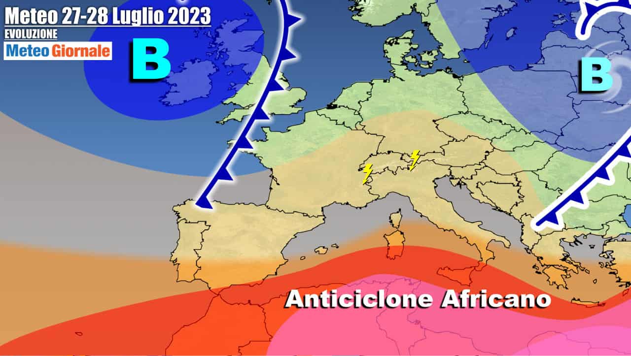 Meteo Italia: altri forti temporali e stop al grande caldo