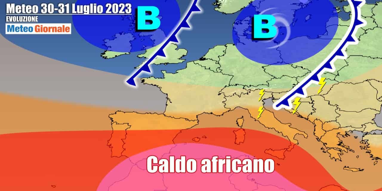 Meteo Italia: nel weekend temporali e grandine al Nord, caldo al Centro-Sud