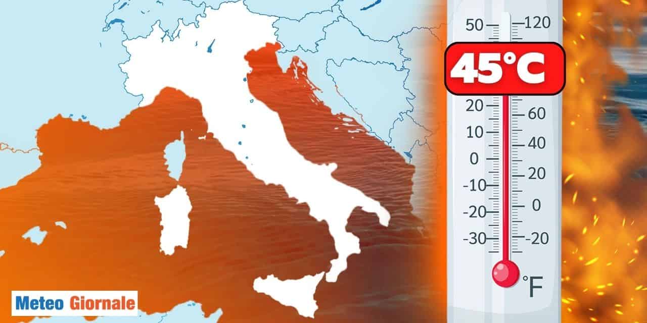 Il Mediterraneo soggetto all’estremizzazione del clima secondo le previsioni meteo