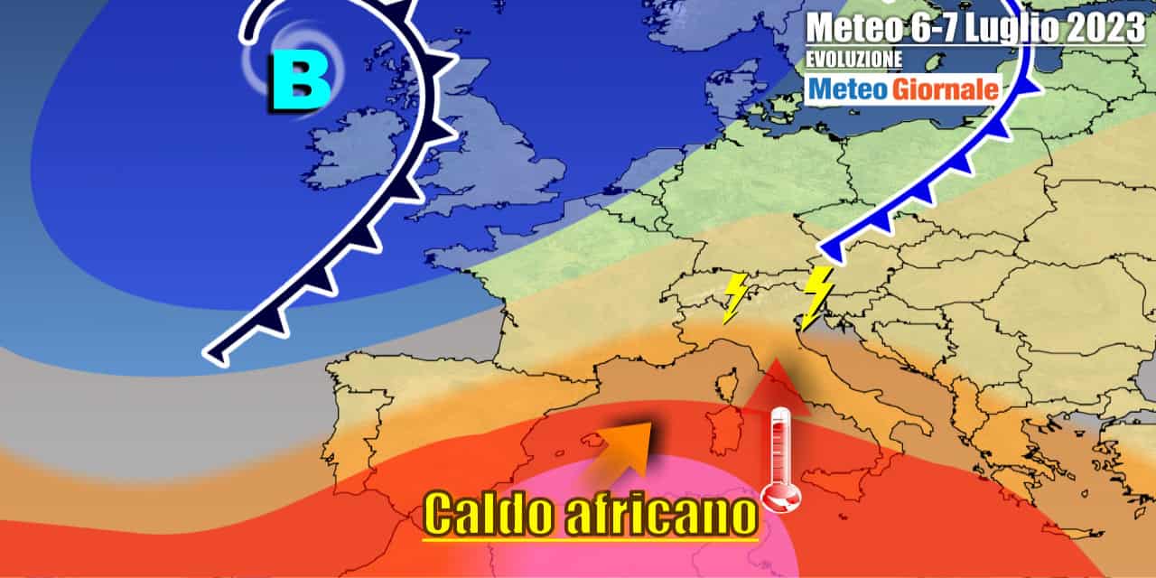 Meteo Italia: caldo africano dal weekend, tornano i 40 gradi