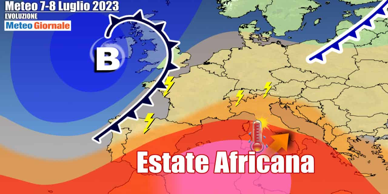 Meteo Italia: ultimi violenti temporali, ma è in arrivo l’Estate Africana