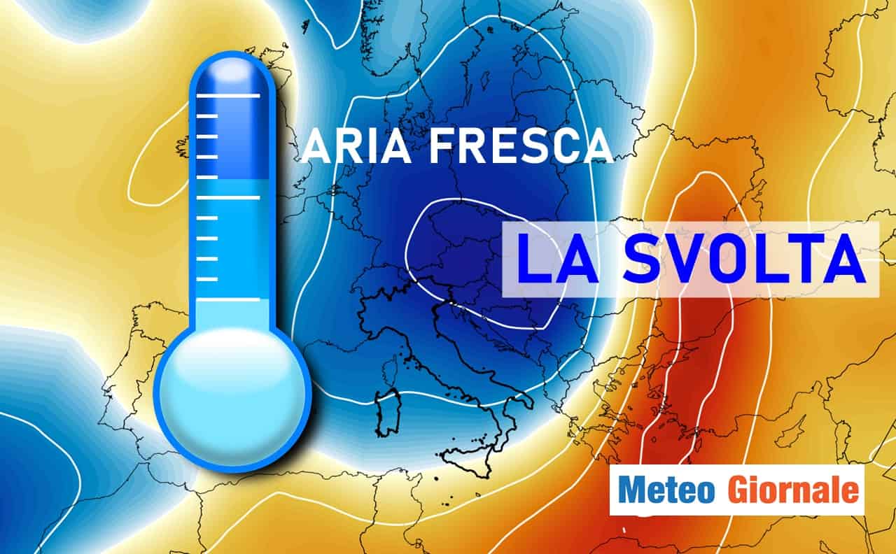Meteo: cambia tutto, temperature in crollo di oltre 10 gradi!