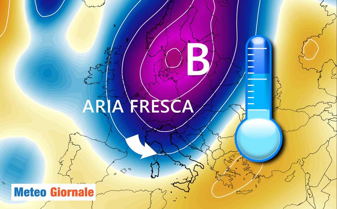 Meteo: la svolta all’improvviso, ecco il fresco come dilagherà su tutta Italia