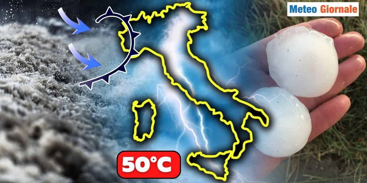 Meteo: CALDO INFERNALE, ma si vede il FRESCO in fondo al TUNNEL