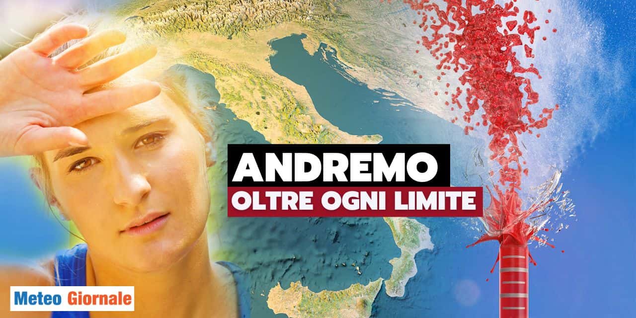 Meteo: è un Luglio FOLLE ed ESTREMO, c’è molta PREOCCUPAZIONE