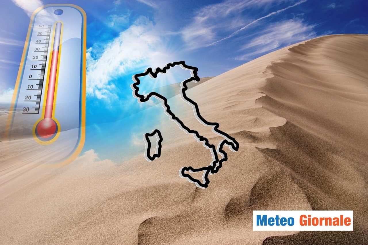 Meteo senza senso! Anticiclone africano A PIENO in Italia