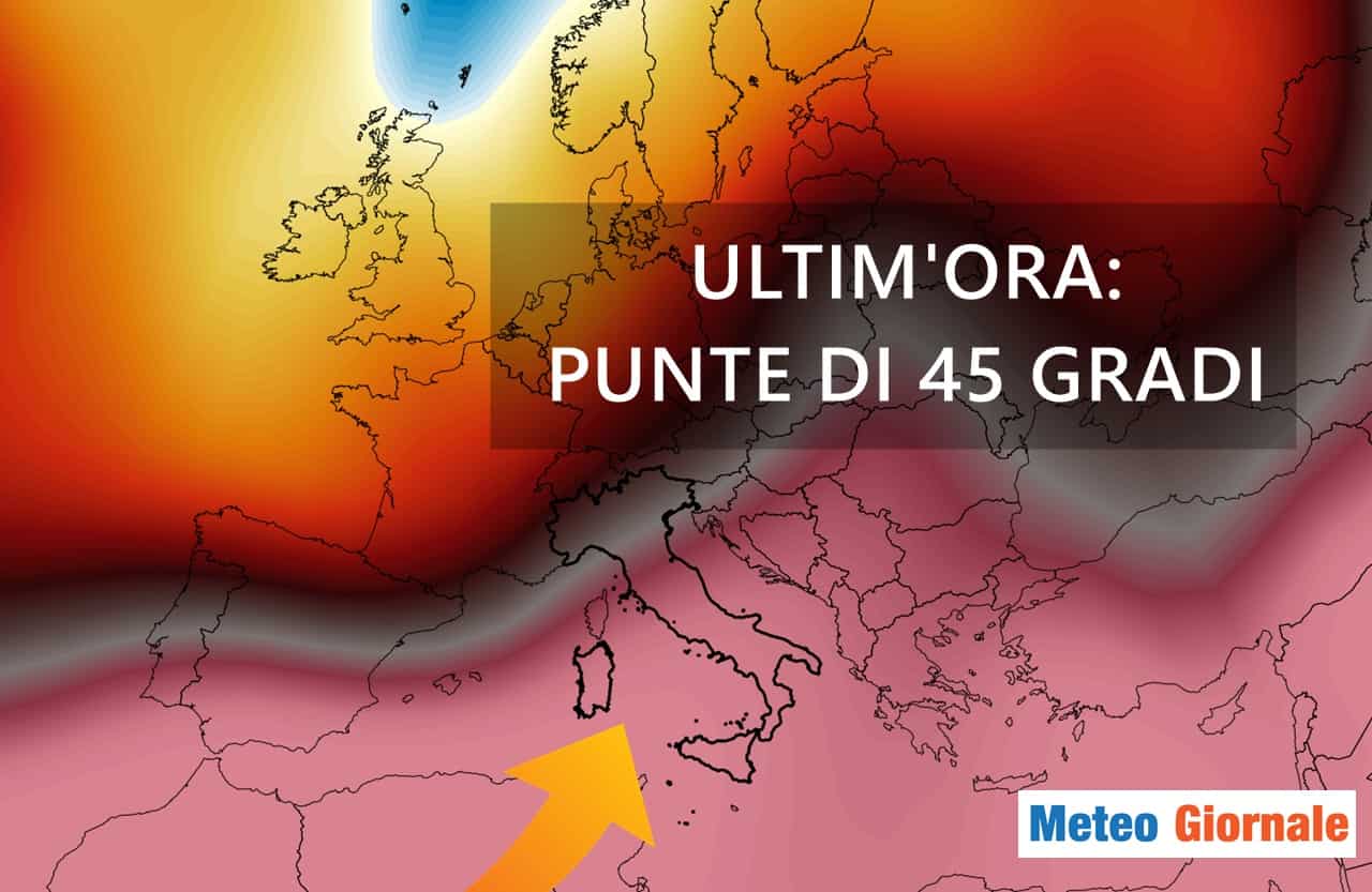 Meteo: incubo caldo per oltre 10 giorni