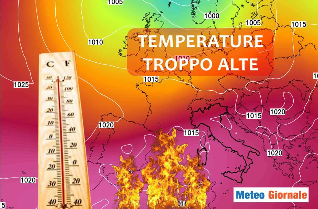 Meteo: temperature impazzite la prossima settimana, aggiornamenti clamorosi