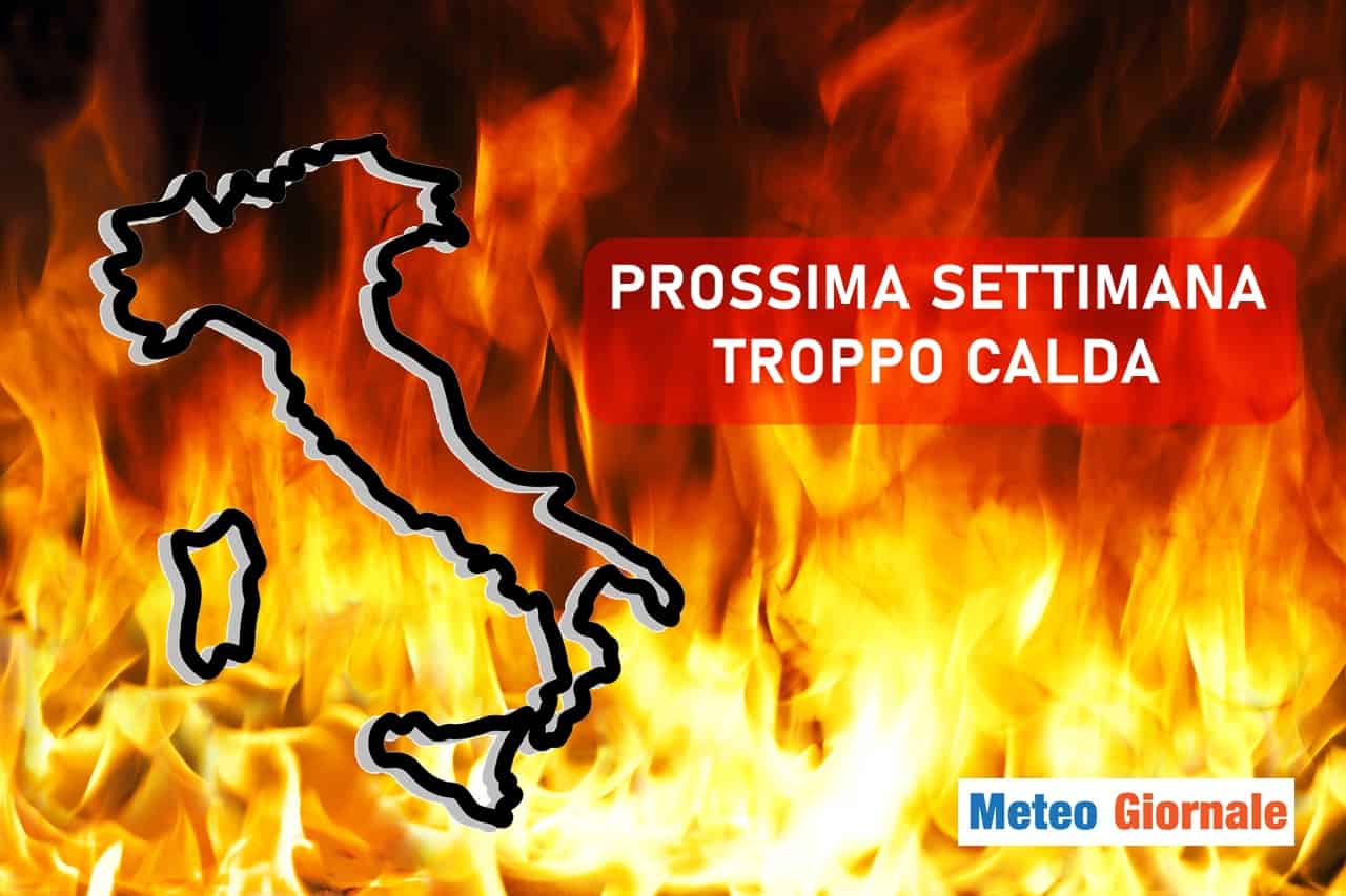 Meteo: settimana da incubo in arrivo, aggiornamenti pesanti