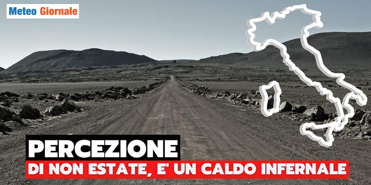 Meteo: Notizie PESSIME, 40 gradi a oltranza, anche 50 percepiti. Grave tendenza