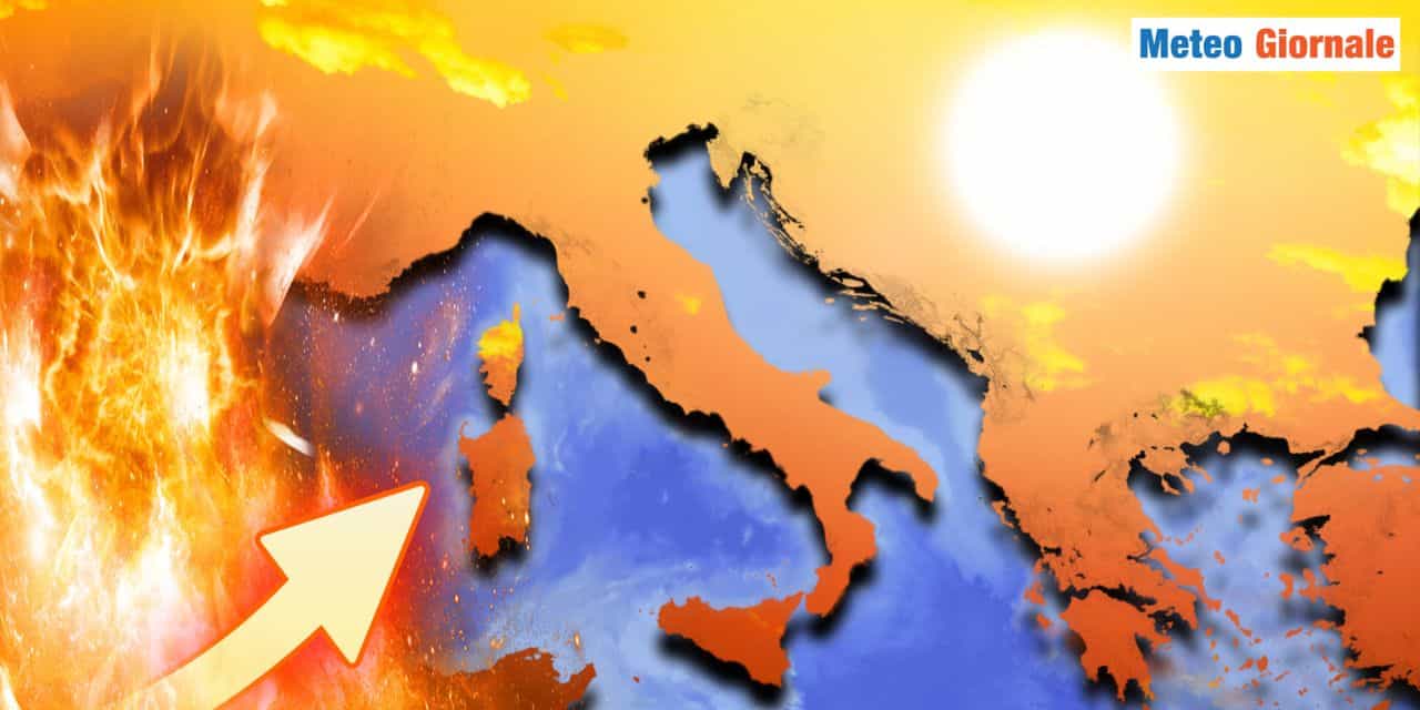 Meteo: bolla calda dal Sahara da record oggi su Italia. Non esclusi picchi di 48 gradi