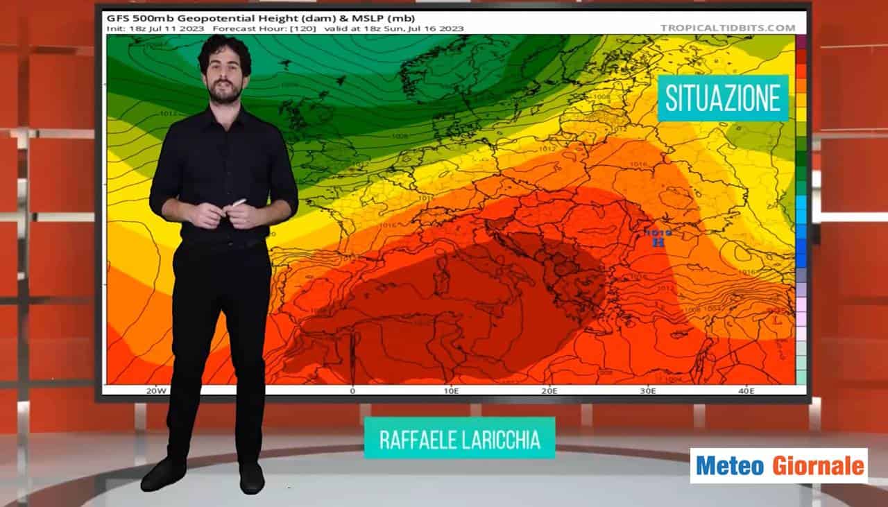 Meteo domani: anticiclone africano ancora più forte! [VIDEO]