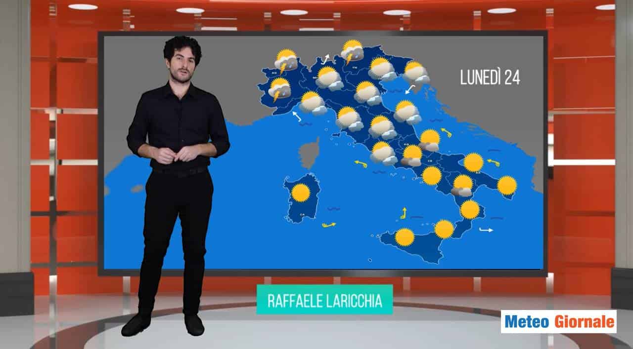 Meteo domani: inizio di settimana pessimo, il caldo si intensifica! [VIDEO]