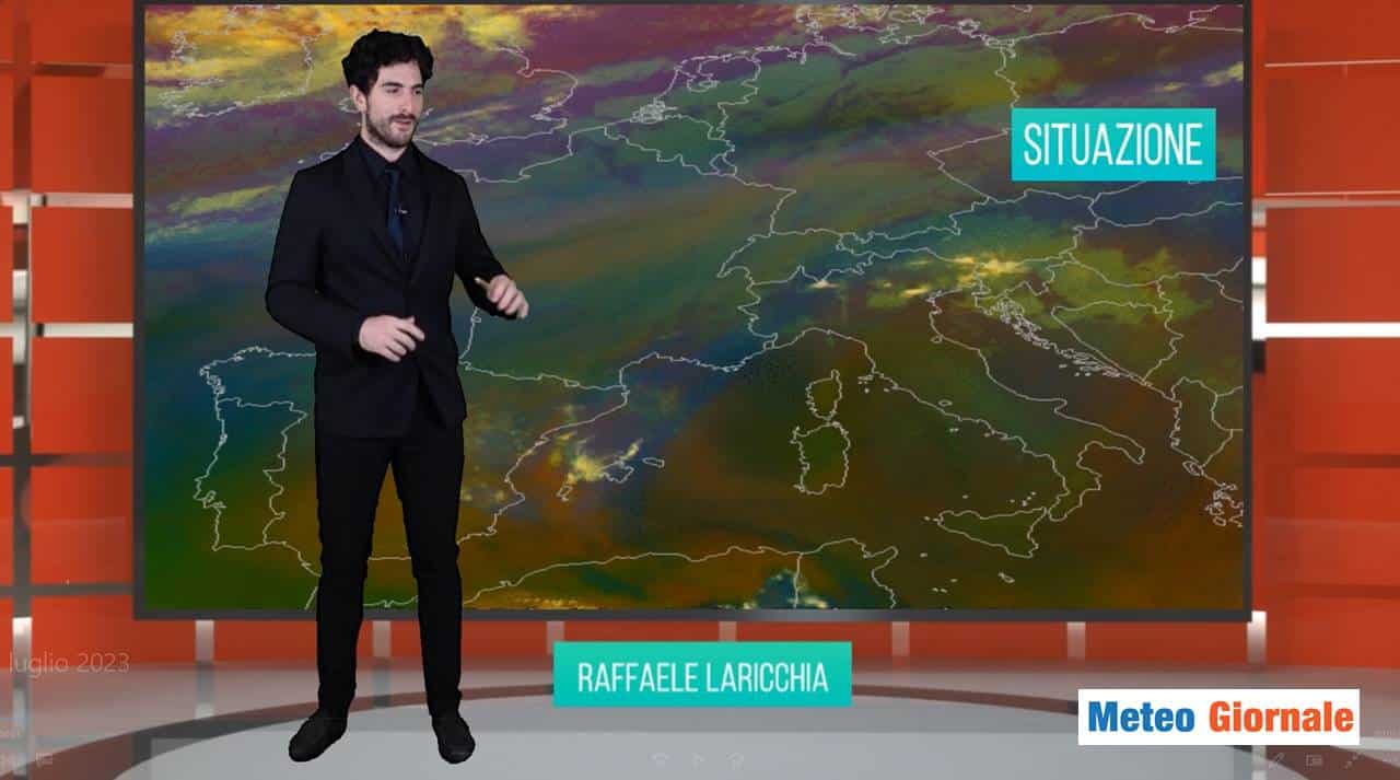 Meteo domani: ancora temporali e grandinate, non per tutti