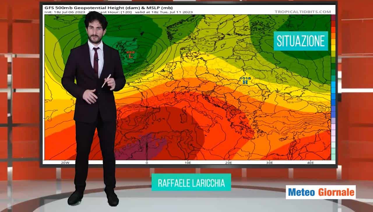 Video meteo domani: week-end col gran caldo?