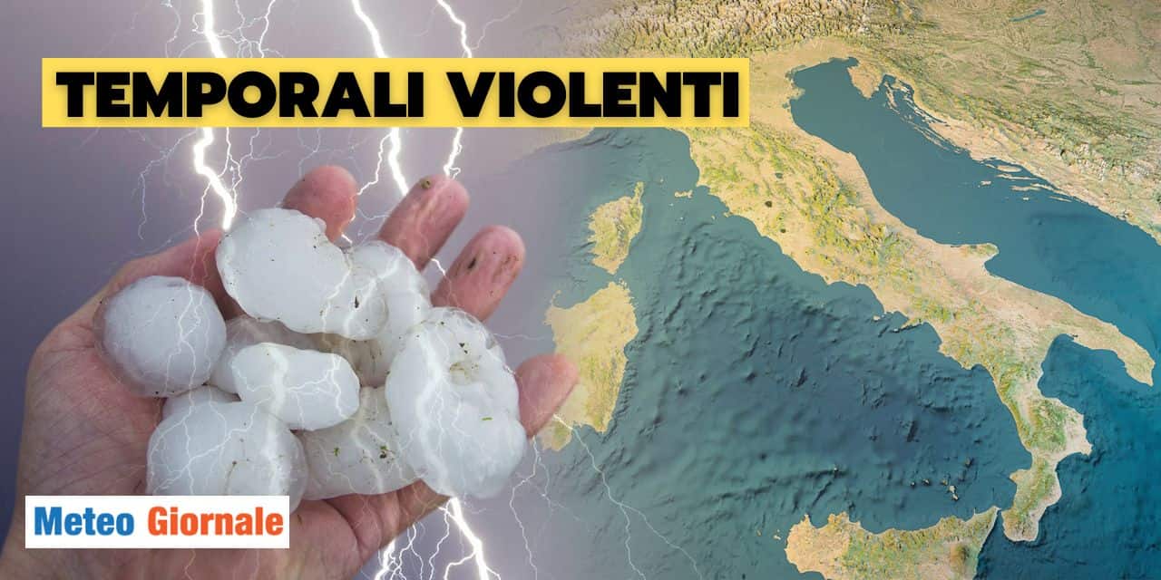 Meteo Italia: freddo, piogge e grandine minacciano le vacanze
