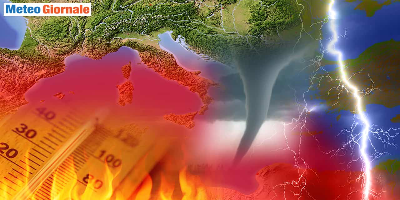 Meteo: l’Italia divisa in due, nuova variazione a Ferragosto
