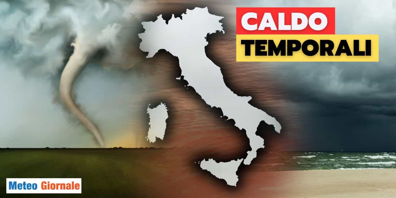 Meteo: prossimi periodi a rischio fenomeni ESTREMI. Ecco i motivi