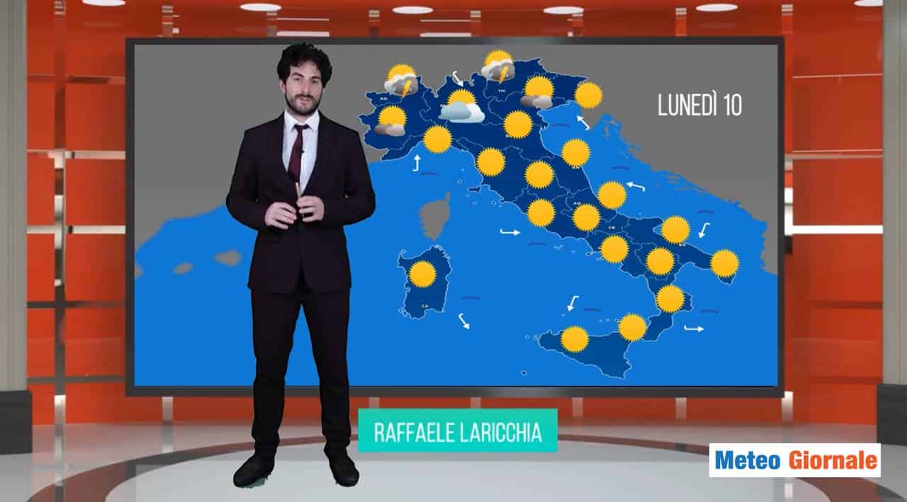 VIDEO meteo domani: settimana dal sapore africano