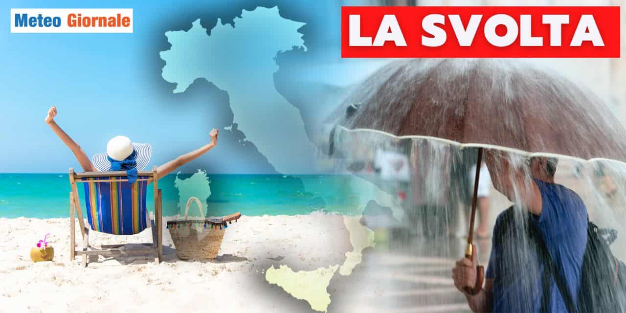 La svolta meteorologica di fine Luglio sarà significativa. Stop Estate?