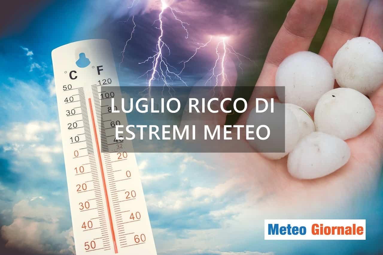 Meteo: CALDO esagerato e temporali estremi? È un dato di fatto