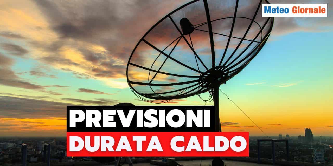 Meteo prossimi giorni: caldo di intensità fuori dal comune
