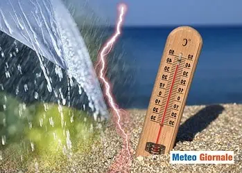 Thermometer on a beach shows high temperatures. Hot weather; Shutterstock ID 195519191; search_id: 1c95facf-989f-426f-ad48-f463049ed521; customer_id: a927d882-2c9a-440e-85da-6ac7bae52d54