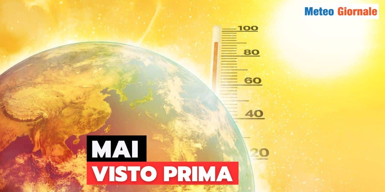 Pianeta Terra, un meteo mai visto primo