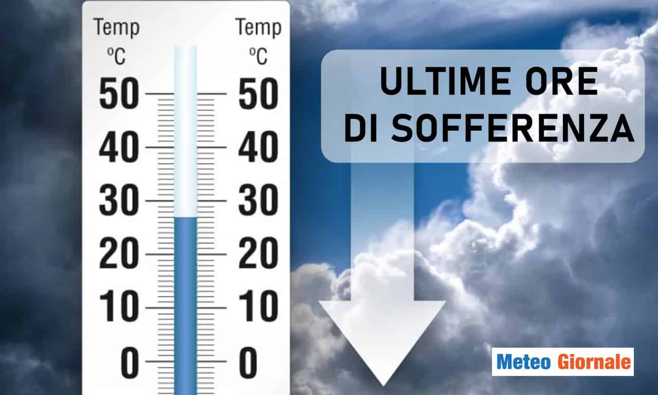 Meteo: la grande rinfrescata, poche ore alla fine del caldo estremo