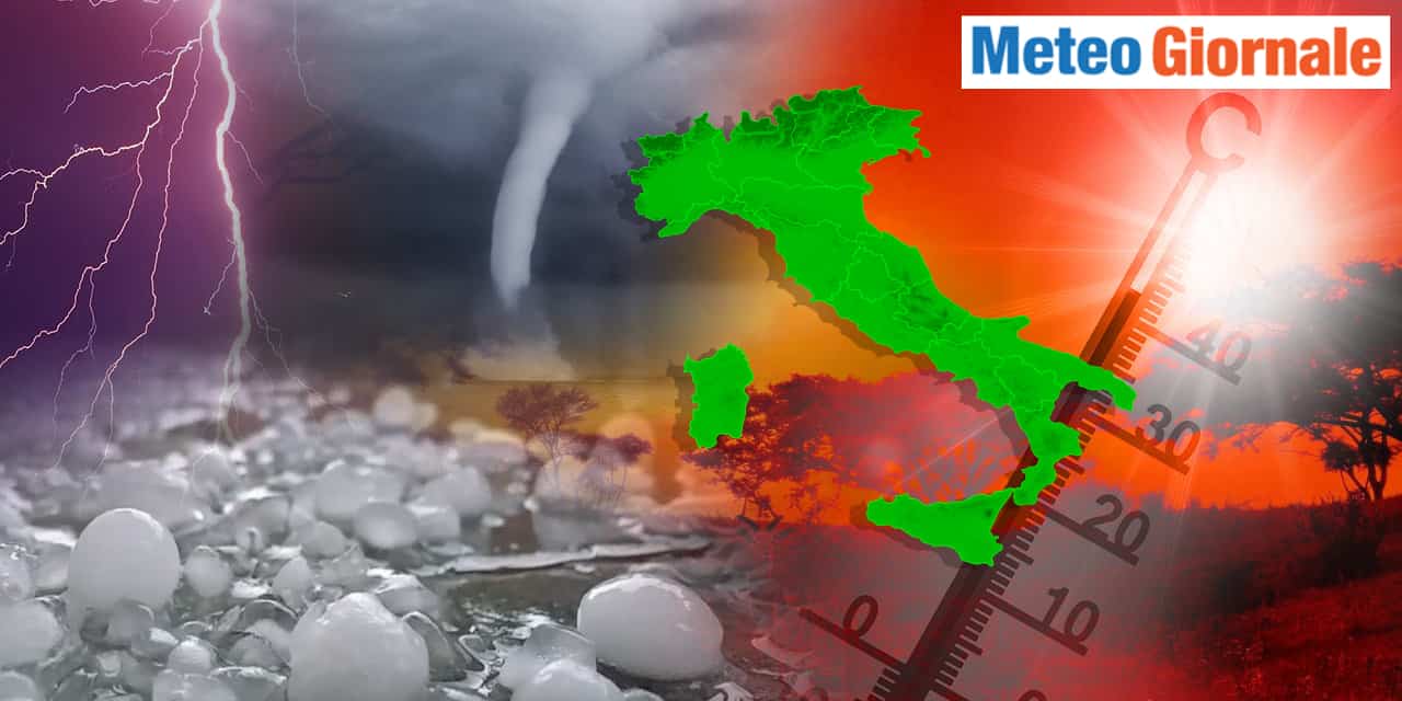 Meteo weekend: non solo caldo, ma anche qualche forte temporale, ecco dove