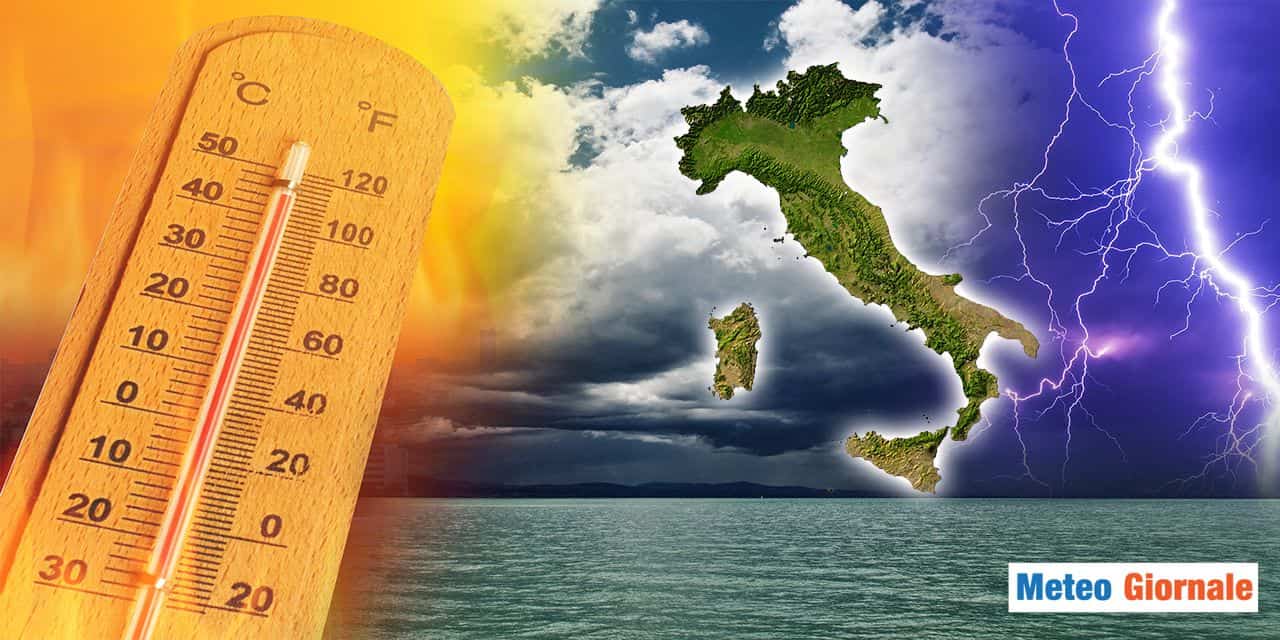 Meteo, la minor goccia fredda innescherà un'esplosione di temporali tropicali