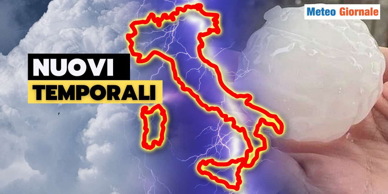 Meteo: temporali molto violenti al Nord, e non è finita qui