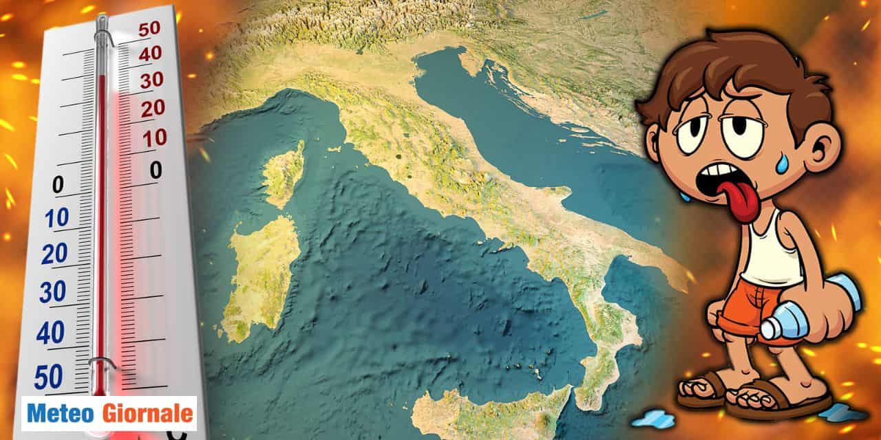Meteo: Ondata di calore FORTISSIMA in arrivo. La nuova normalità!