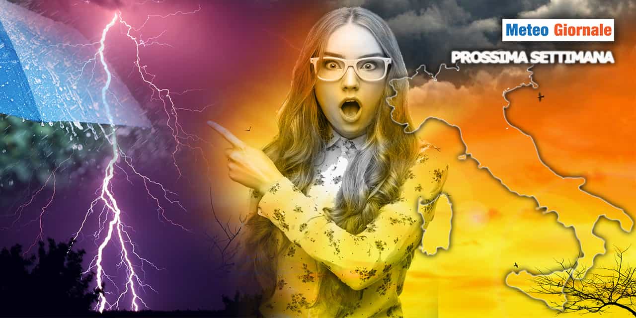 Meteo Prossima Settimana: dinamicità in aumento su tutto il Paese