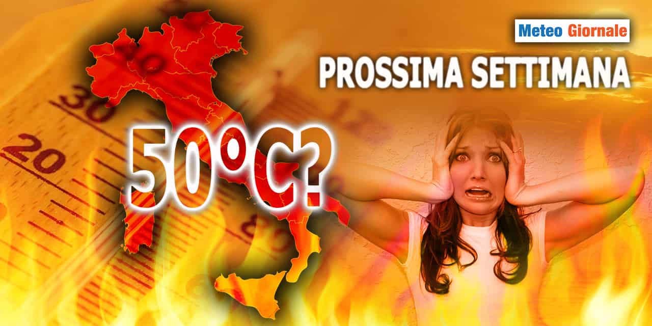 Meteo: Prossima Settimana, con un Caldo da non credere!