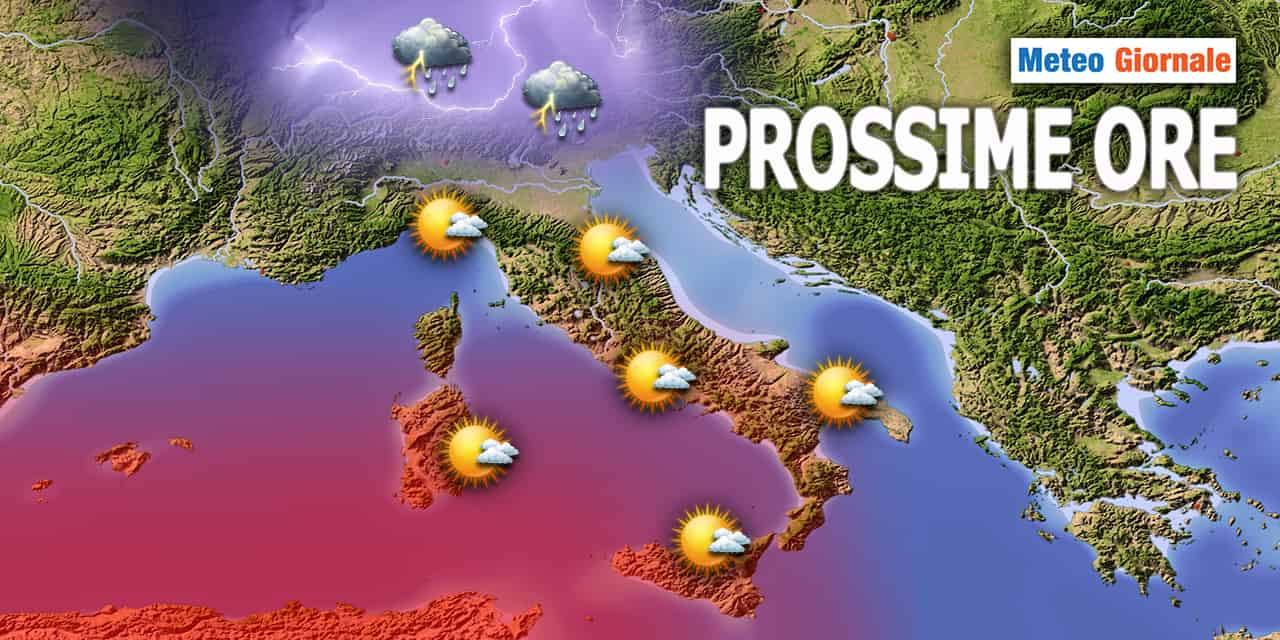 Meteo: Attenzione ai Temporali nelle Prossime ore