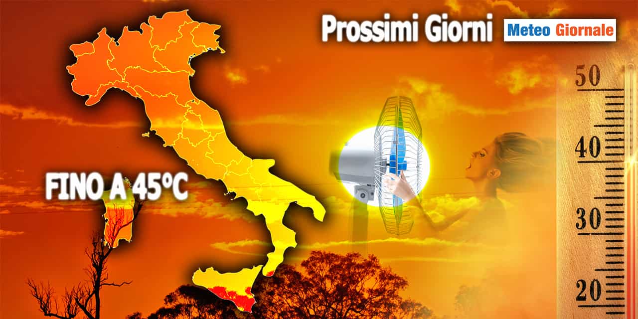 Meteo: Boom di Caldo, inizia il conto alla rovescia