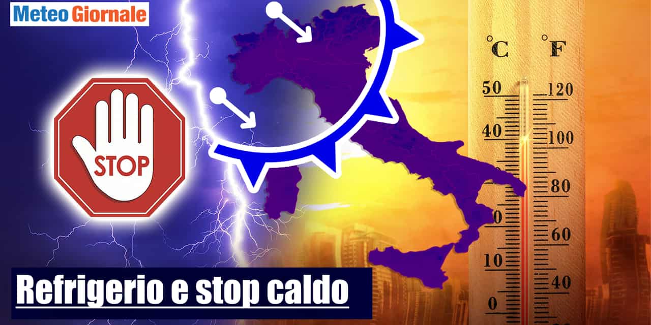 Meteo: ribaltone imminente, crollo temperature in picchiata in anticipo