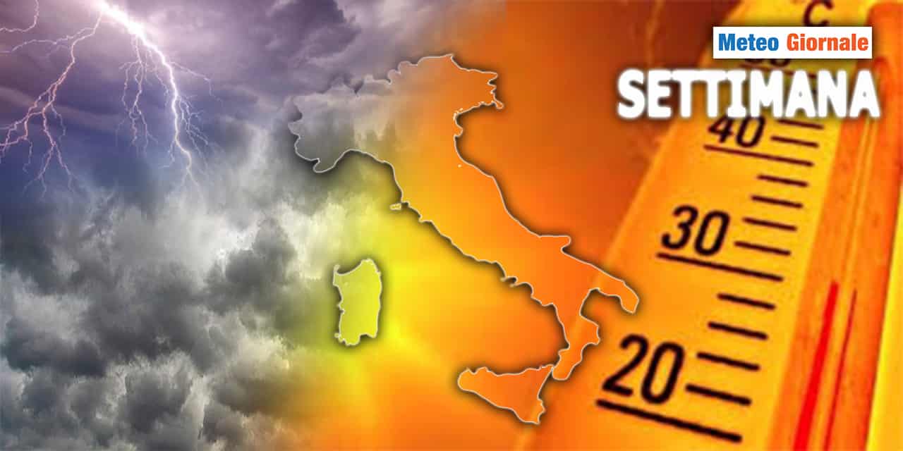 Meteo : Settimana, anticiclone africano almeno fino a Giovedì. Poi...