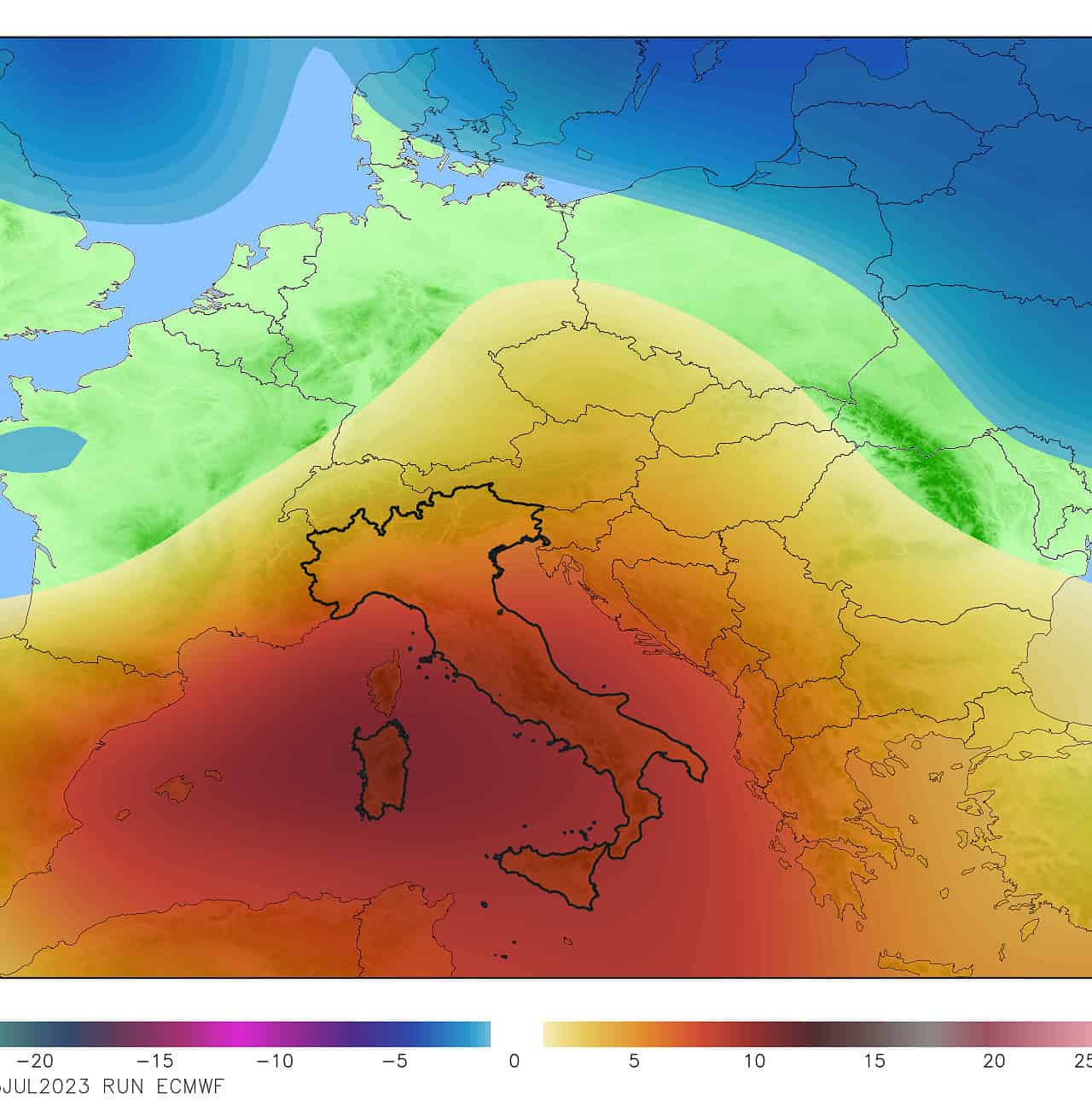 Meteo: perché le mappe mostrano un “profondo rosso”? Cosa sta accadendo?