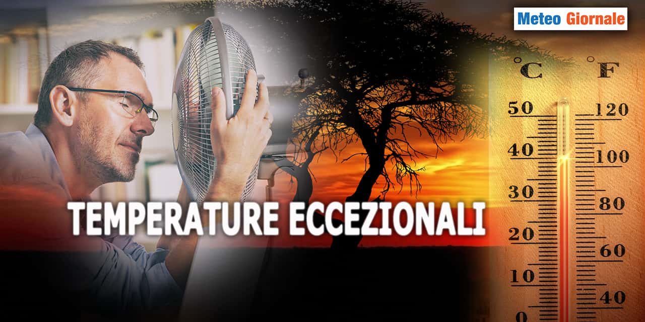 Meteo Temperature: 50°C! Ma diamo i numeri? Sì, del Caldo