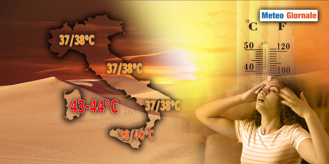 Meteo : Temperature, ecco i numeri del Grande Caldo che verrà...