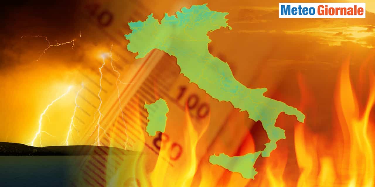 Meteo: dai temporali violenti al boom del caldo, nuovo scenario