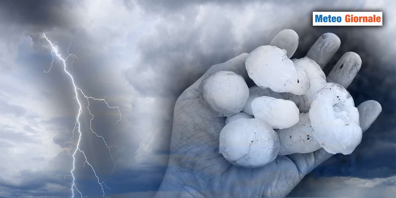 TEMPORALI mai visti prima, è una fase meteo insensata